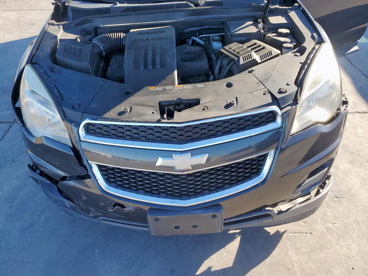 2013 Chevrolet Equinox VIN 2GNALDEK9D6129694 Copart auction photo, side / front end damage thumbnail 14