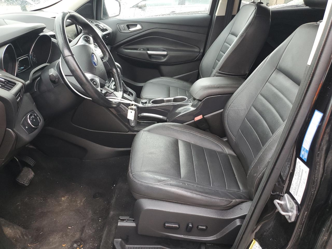 2014 Ford Escape VIN 1FMCU0JX7EUC58900 Copart auction photo, front end / side damage thumbnail 7