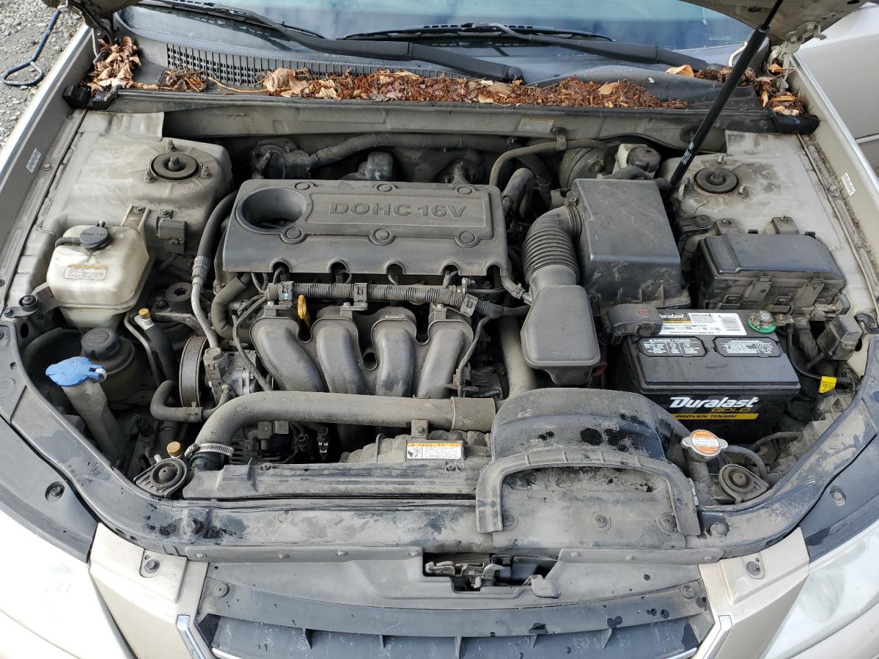 2009 Hyundai Sonata VIN 5NPEU46C49H528157 Copart auction photo, side damage thumbnail 12