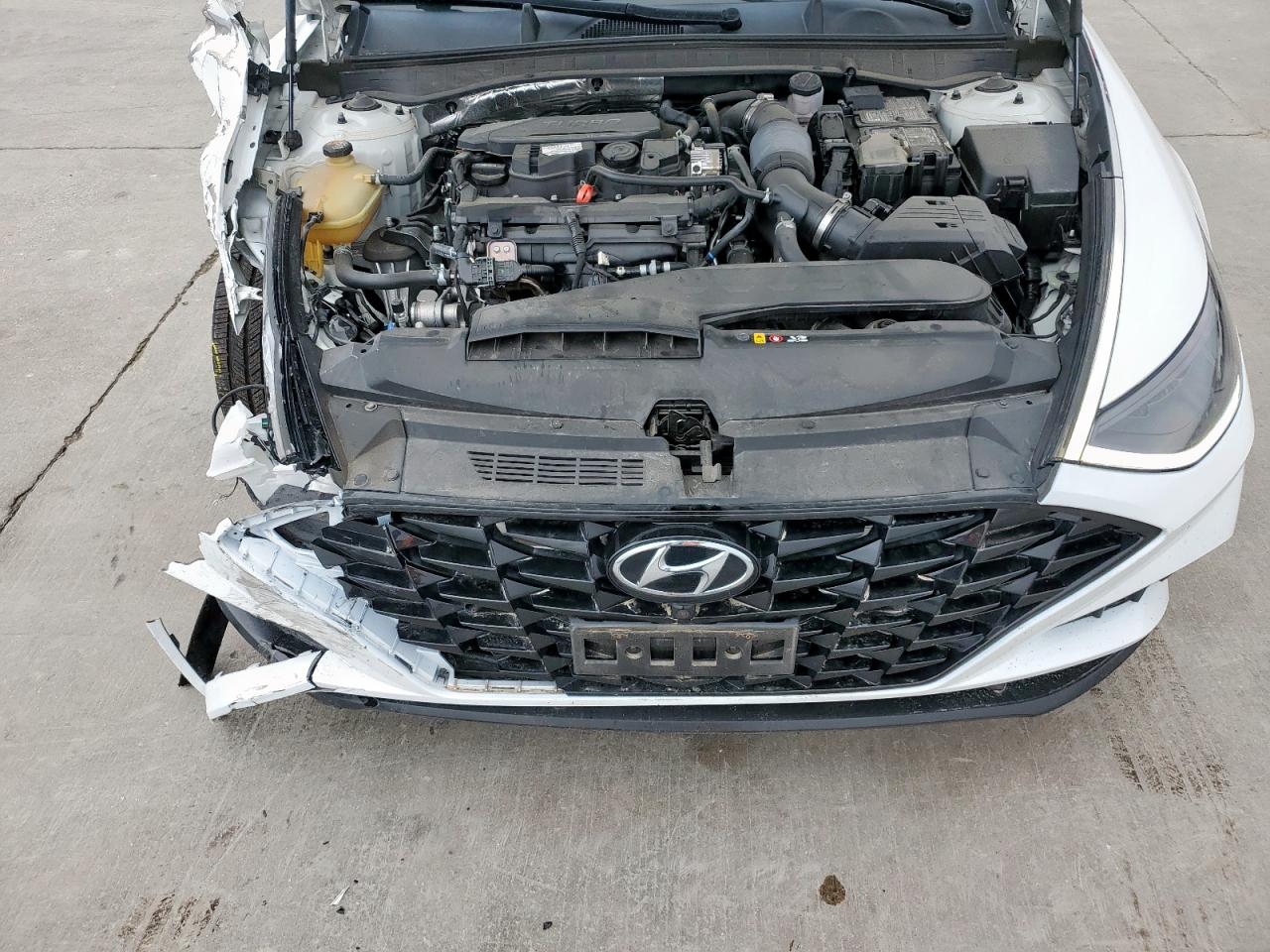 2021 Hyundai Sonata VIN 5NPEH4J23MH117392 Copart auction photo, front end damage thumbnail 11