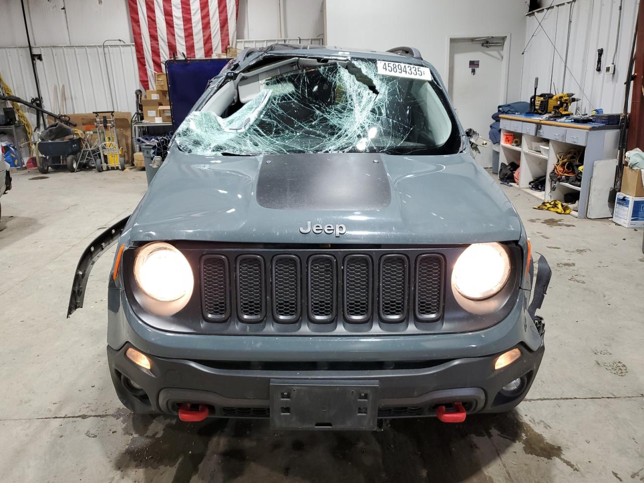 2016 Jeep Renegade VIN ZACCJBCT6GPE26680 Copart auction photo, rollover damage thumbnail 5