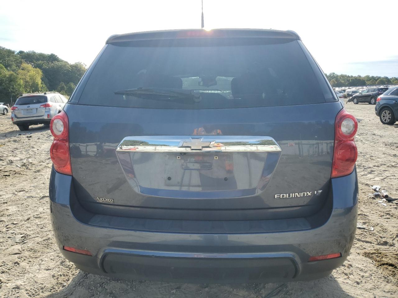 2013 Chevrolet Equinox VIN 2GNALDEK4D6141283 Copart auction photo, front end / minor dent/scratches damage thumbnail 6