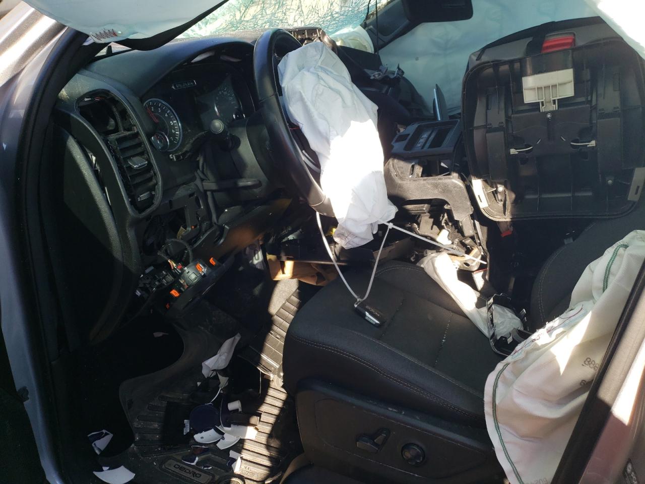 2021 RAM 1500 VIN 1C6RREFT4MN690945 Copart auction photo, all over / undercarriage damage thumbnail 7