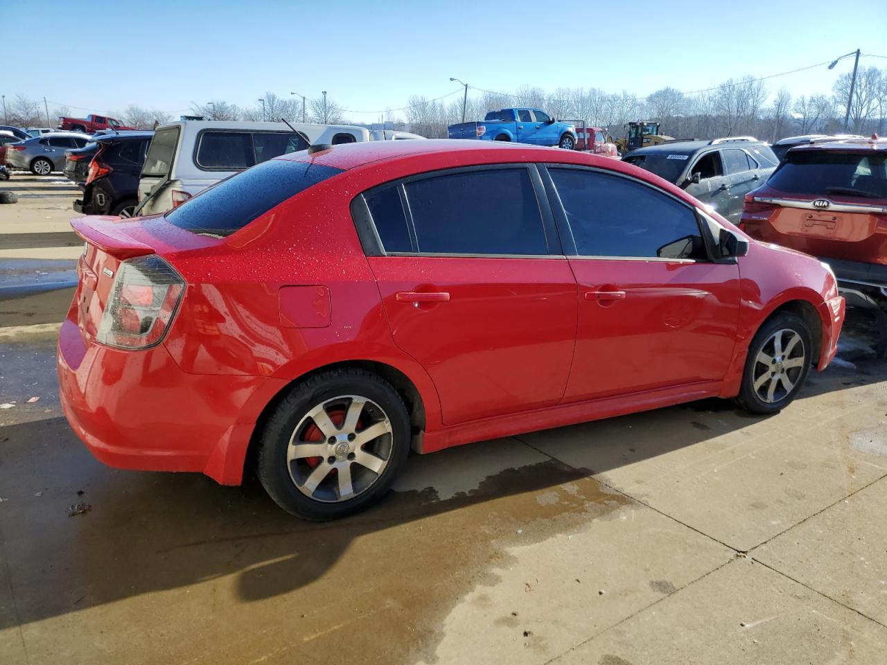 2012 Nissan Sentra VIN 3N1AB6AP7CL651522 Copart auction photo, front end damage thumbnail 3