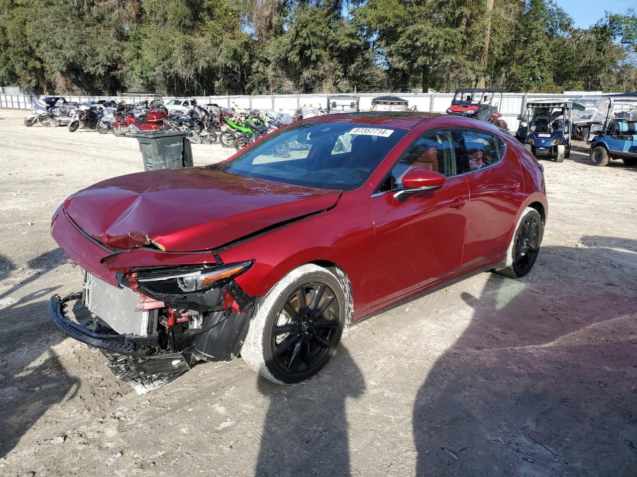 2020 Mazda 3 VIN JM1BPANM1L1166953