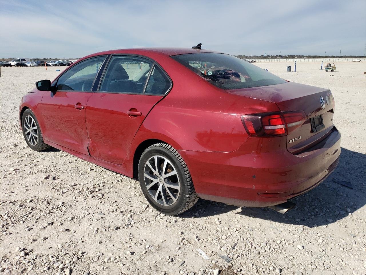 2016 Volkswagen Jetta VIN 3VWD67AJ2GM233057 Copart auction photo, front end / side damage thumbnail 2