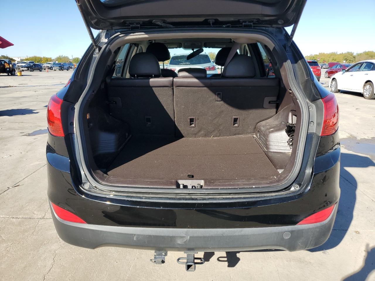 2013 Hyundai Tucson VIN KM8JU3AC3DU654441 Copart auction photo, rear end / side damage thumbnail 6