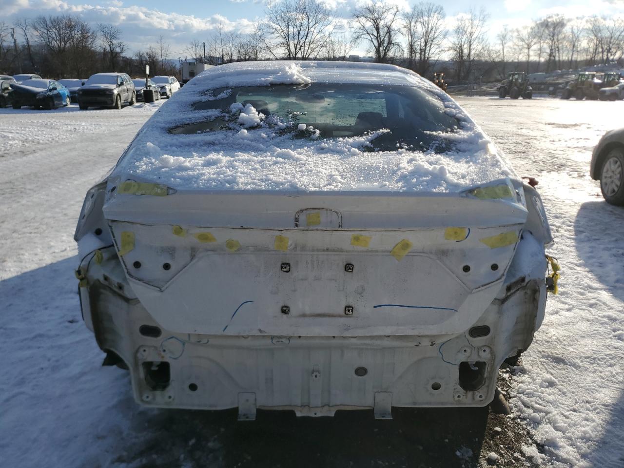 2018 Honda Civic VIN 2HGFC2F53JH531868 Copart auction photo, rear end / side damage thumbnail 6