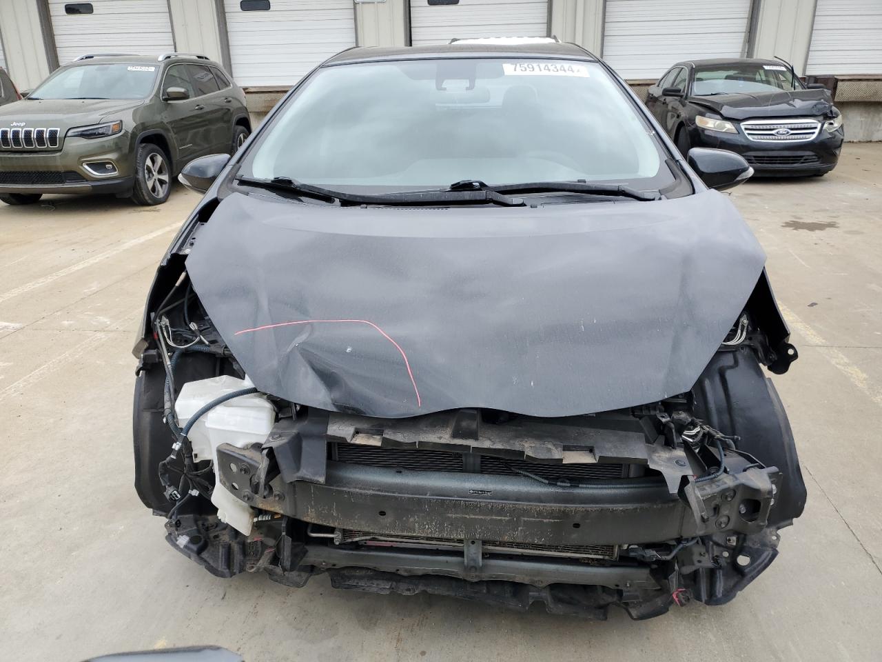 2017 Toyota Prius VIN JTDKDTB31H1593539 Copart auction photo, front end / minor dent/scratches damage thumbnail 5