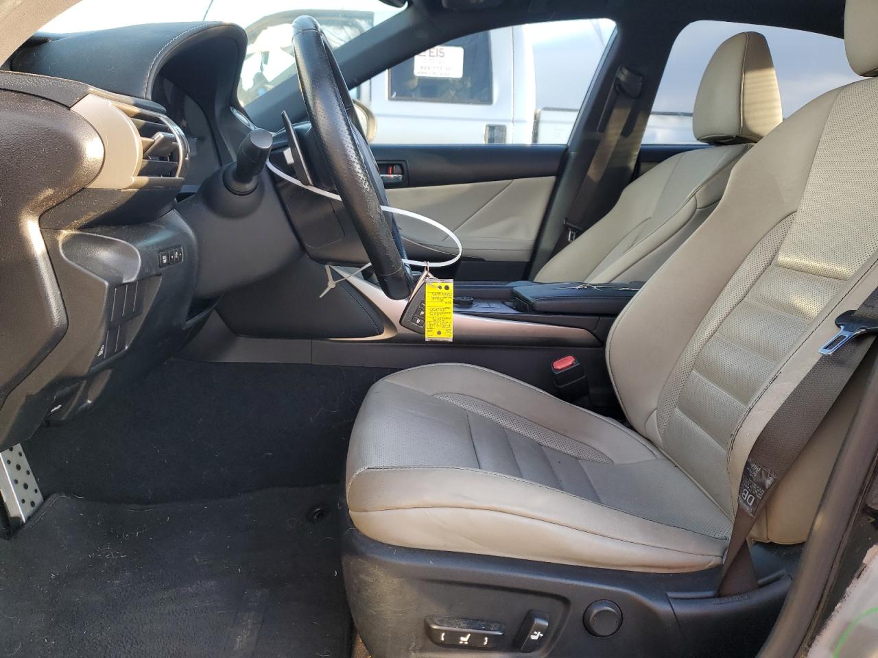 2015 Lexus IS VIN JTHBF1D24F5068109 Copart auction photo, side / minor dent/scratches damage thumbnail 7