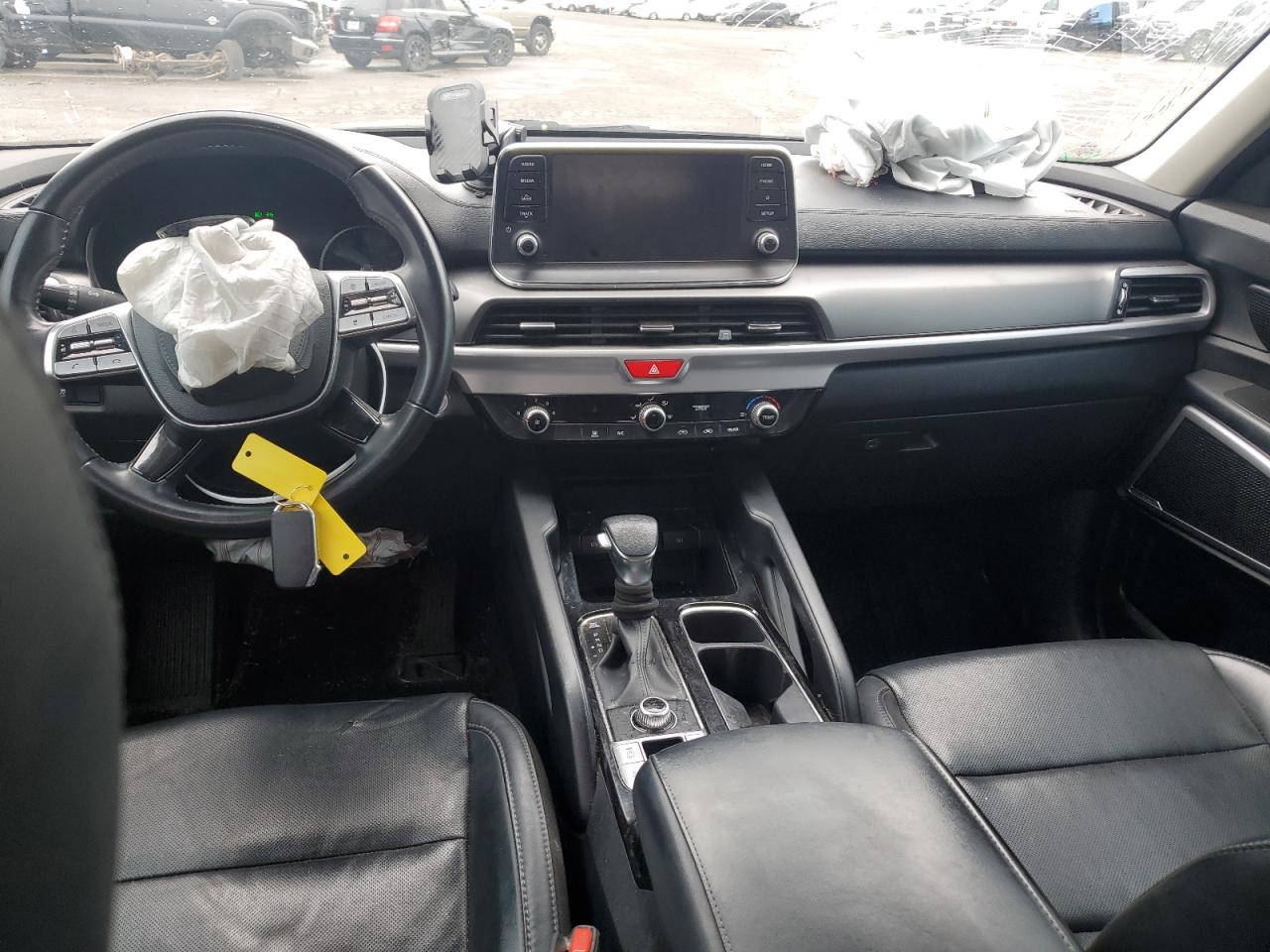 2020 KIA Telluride VIN 5XYP2DHC7LG087876 Copart auction photo, front end / side damage thumbnail 8
