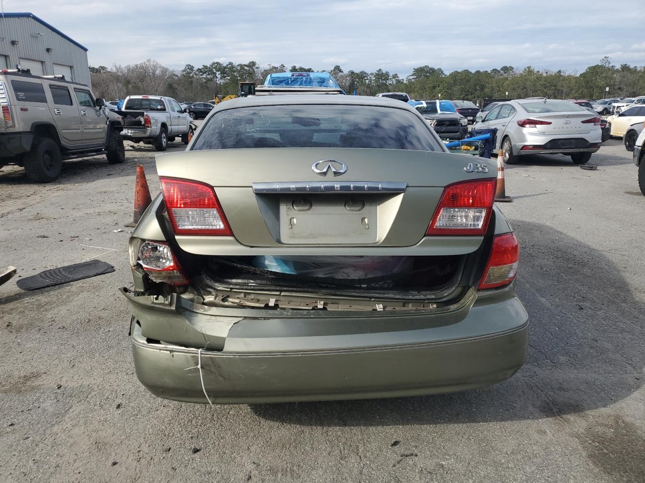 2002 Infiniti I VIN JNKDA31A02T009580 Copart auction photo, rear end damage thumbnail 6