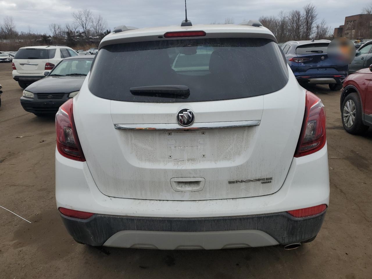 2020 Buick Encore VIN KL4CJESB6LB011450 Copart auction photo, side damage thumbnail 6