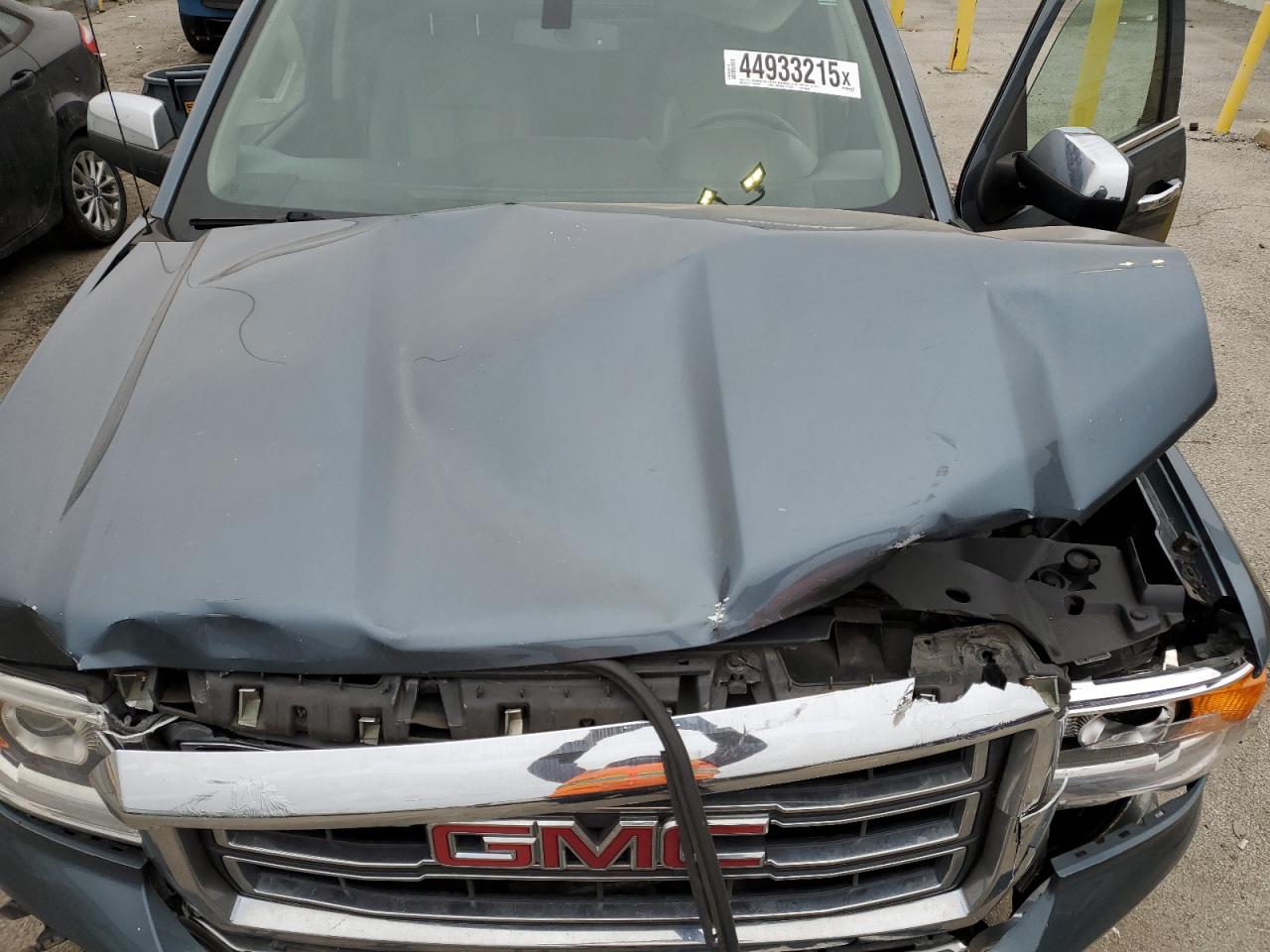 2014 GMC Sierra VIN 3GTU2VEC7EG498082 Copart auction photo, front end damage thumbnail 13