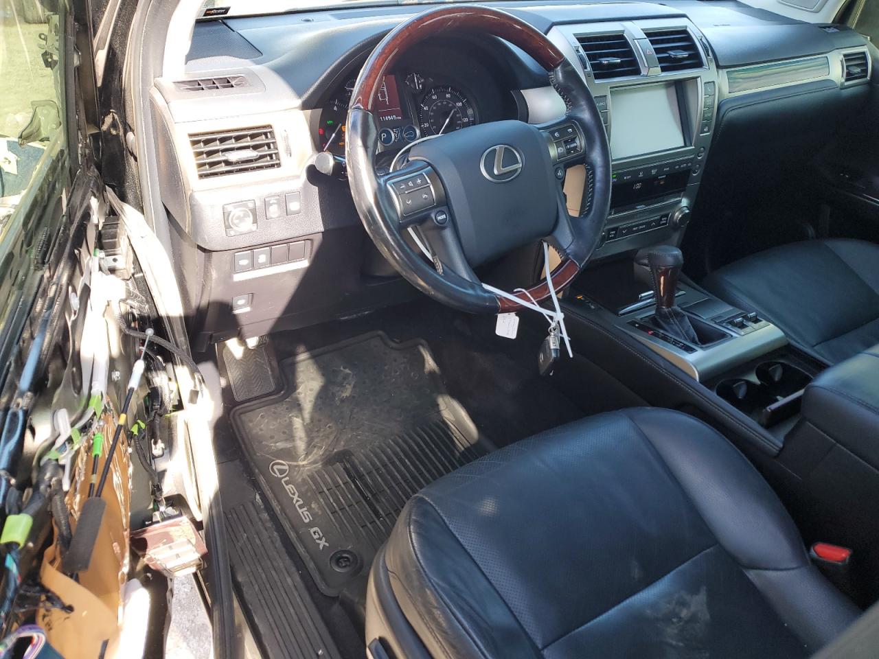 2017 Lexus GX VIN JTJBM7FXXH5173823 Copart auction photo, front end / side damage thumbnail 8