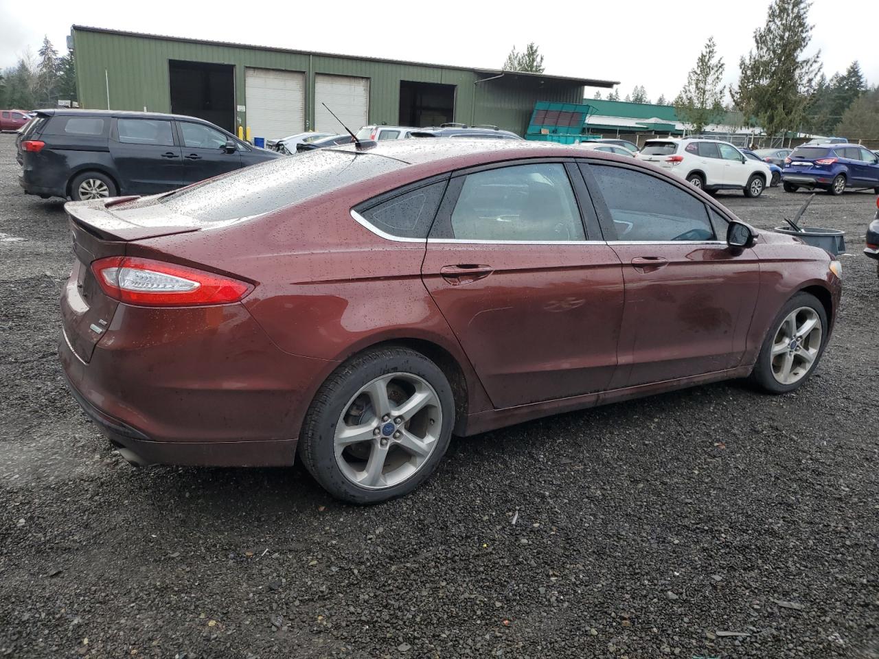 2016 Ford Fusion VIN 3FA6P0HD9GR226194 Copart auction photo, side damage thumbnail 3