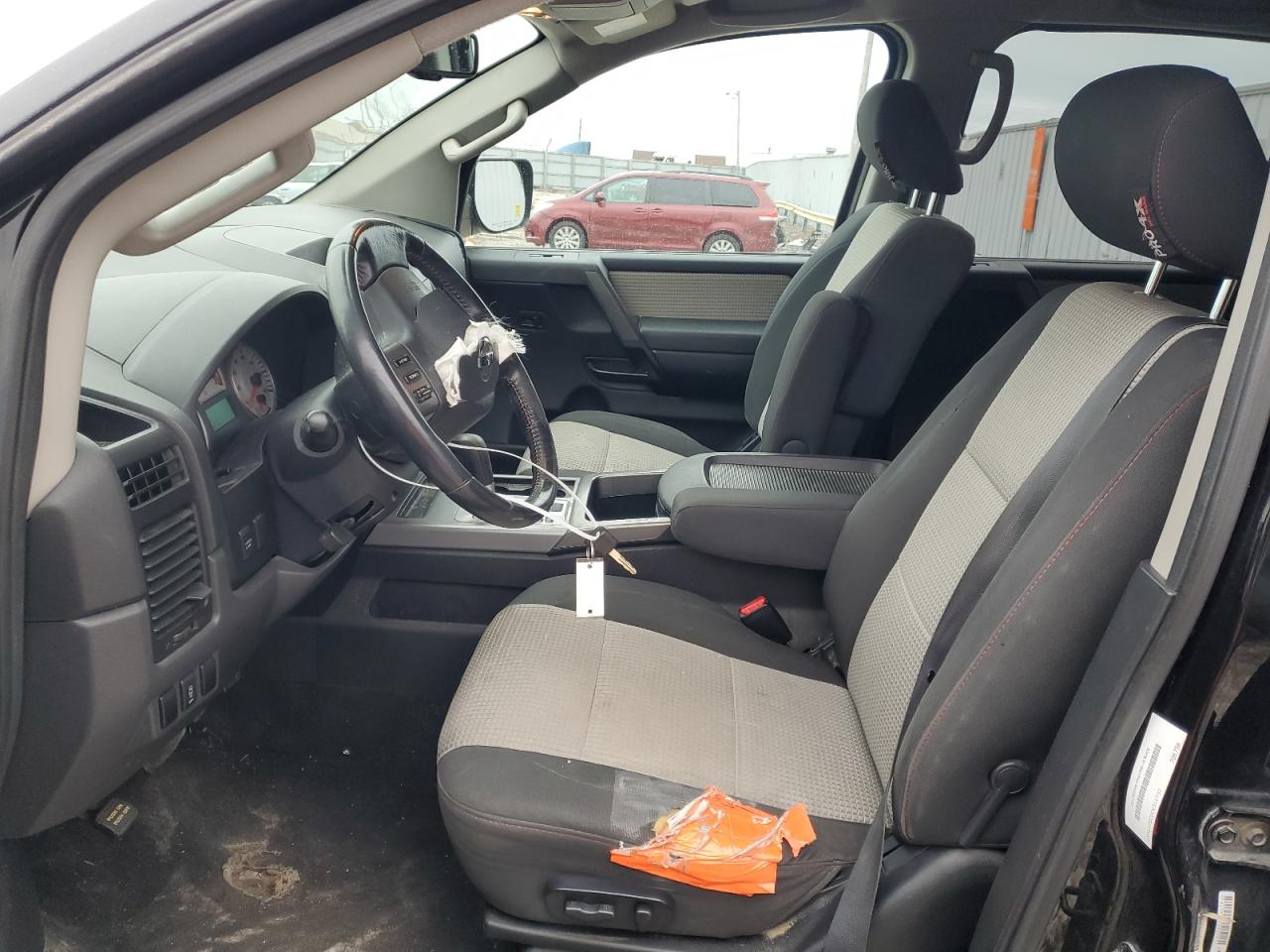 2012 Nissan Titan VIN 1N6BA0EC0CN310792 Copart auction photo, front end damage thumbnail 7