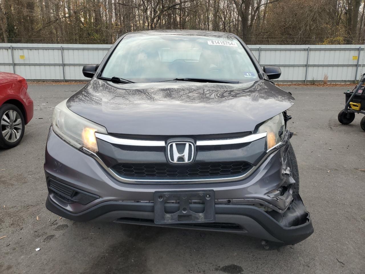 2016 Honda CR-V VIN 2HKRM4H30GH702463 Copart auction photo, front end / side damage thumbnail 5