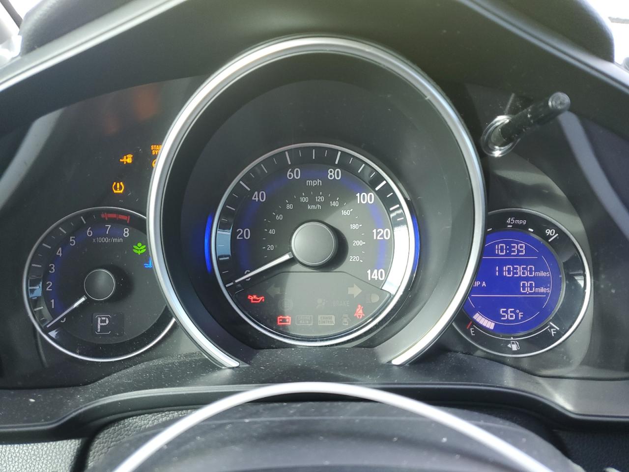 2015 Honda Fit VIN 3HGGK5H82FM758686 Copart auction photo, rear end / minor dent/scratches damage thumbnail 9