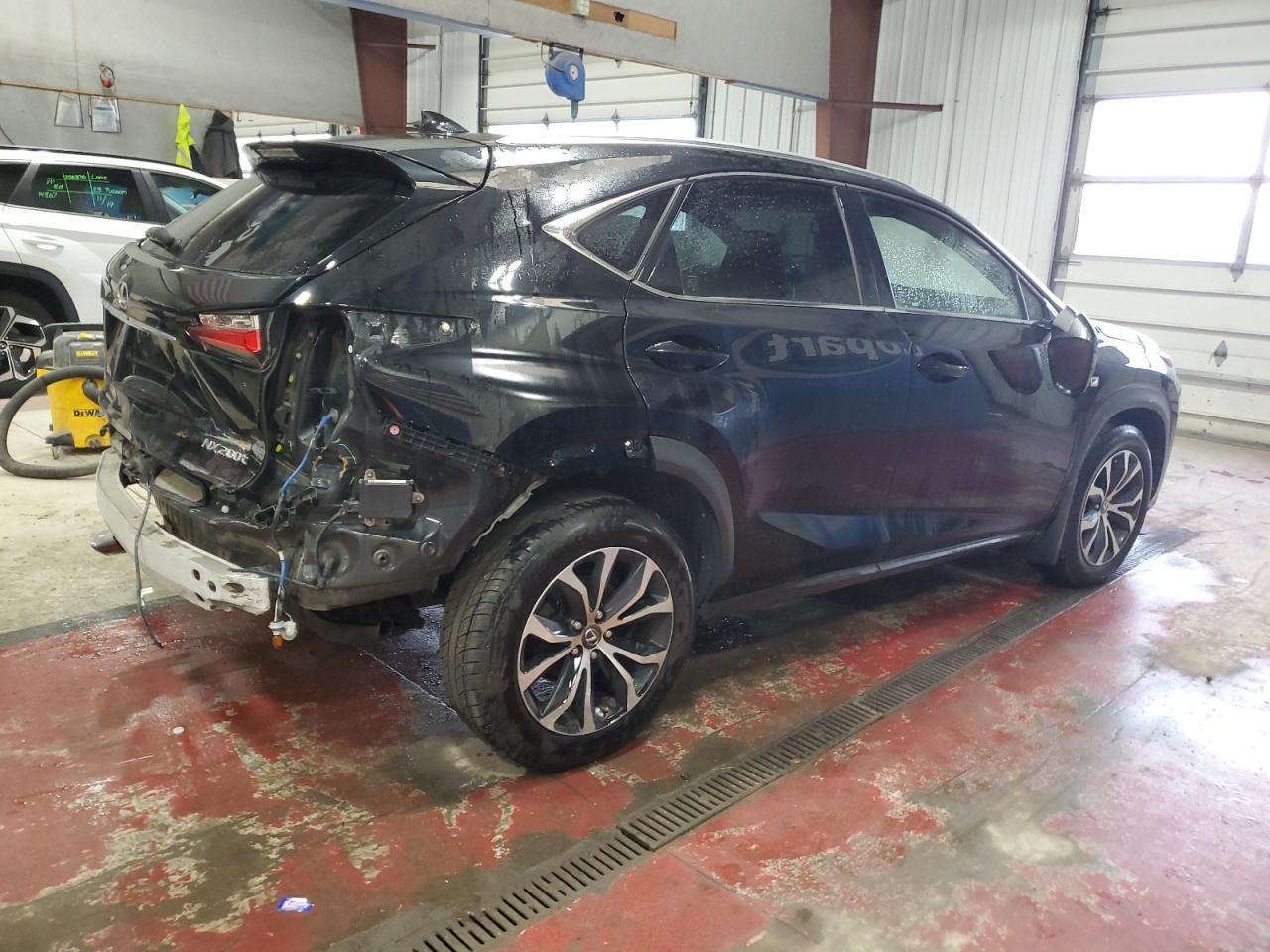 2017 Lexus NX VIN JTJBARBZ9H2097606 Copart auction photo, rear end damage thumbnail 3