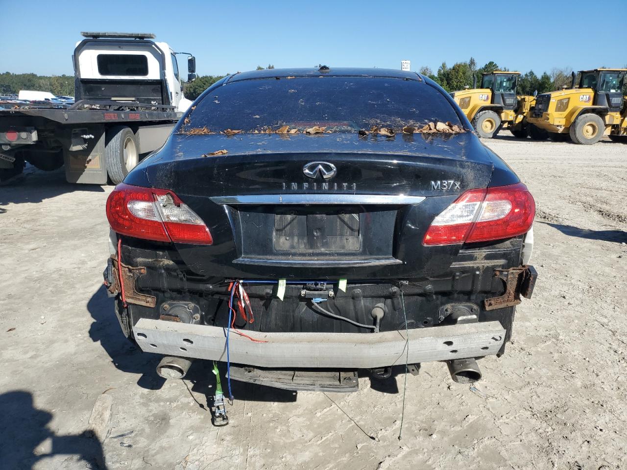 2011 Infiniti M VIN JN1BY1AR5BM374512 Copart auction photo, rear end / front end damage thumbnail 6