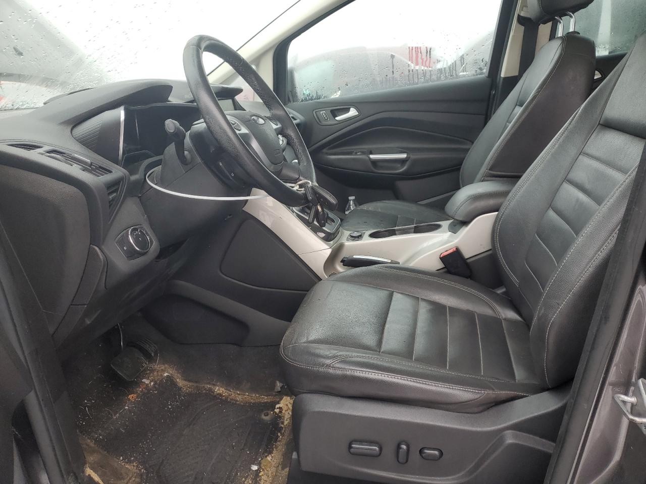2014 Ford C-MAX VIN 1FADP5BU1EL504708 Copart auction photo, front end / side damage thumbnail 7