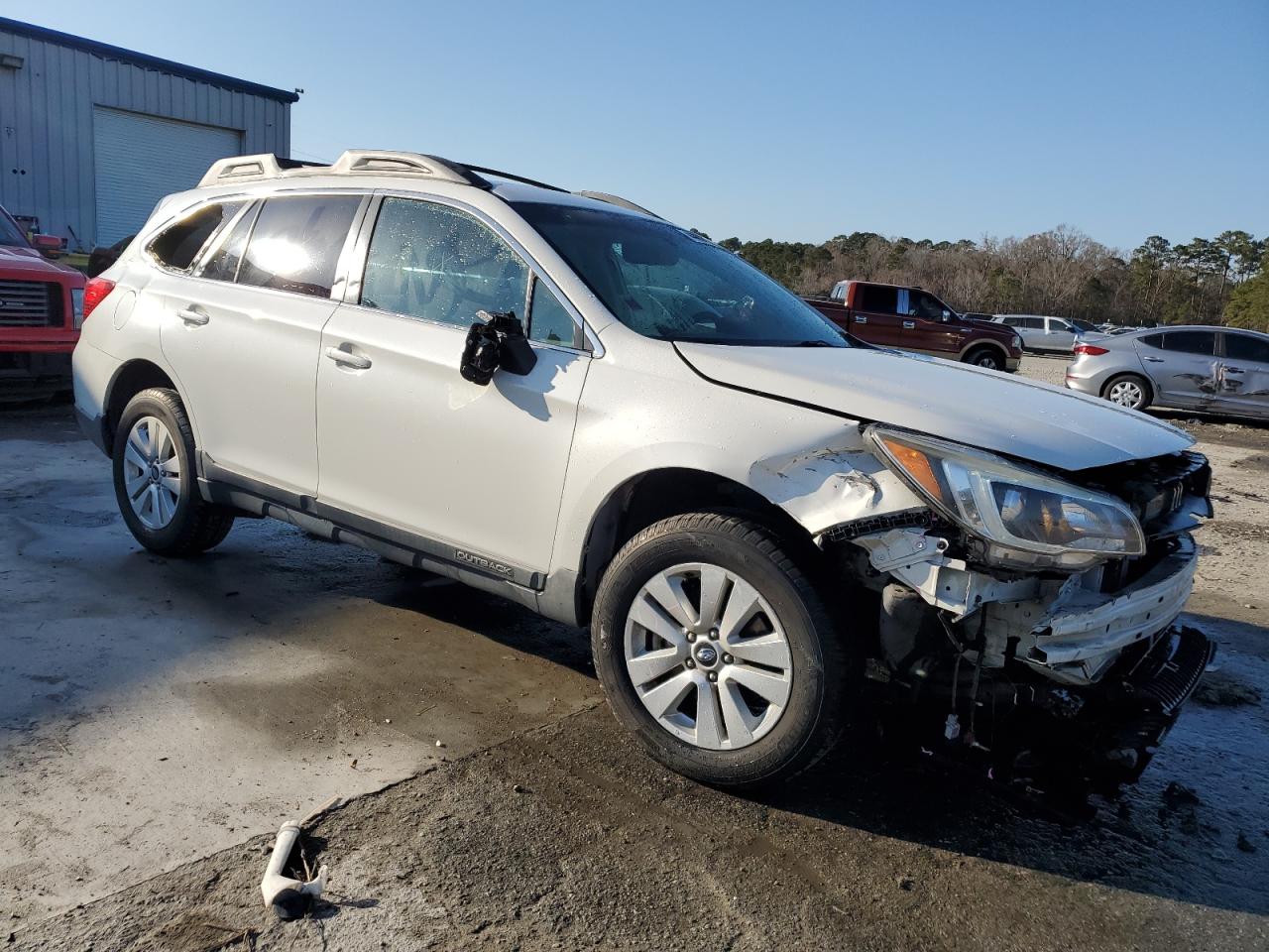 2017 Subaru Outback VIN 4S4BSACC8H3256021 Copart auction photo, front end damage thumbnail 4