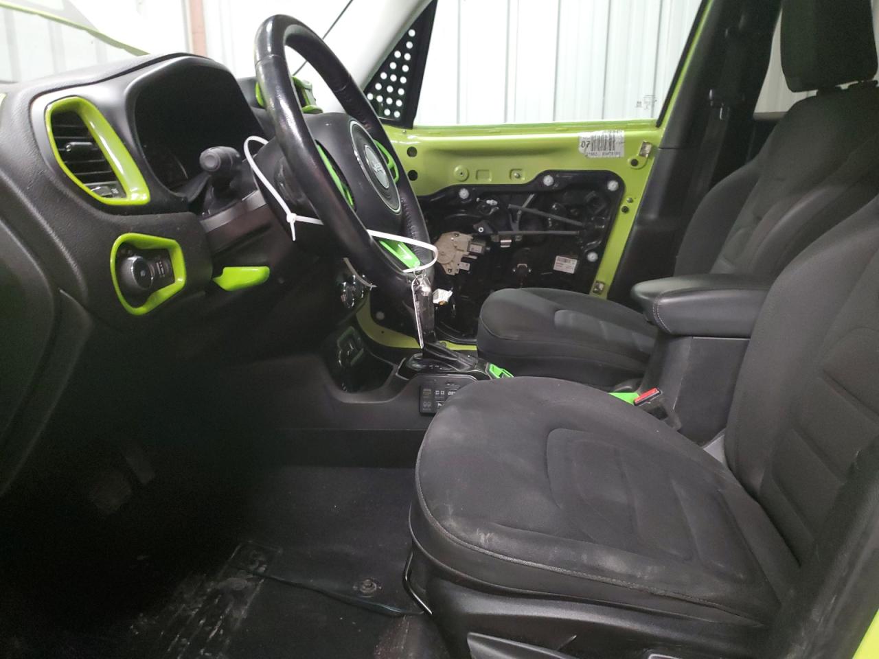 2017 Jeep Renegade VIN ZACCJBBB5HPF20947 Copart auction photo, front end damage thumbnail 7