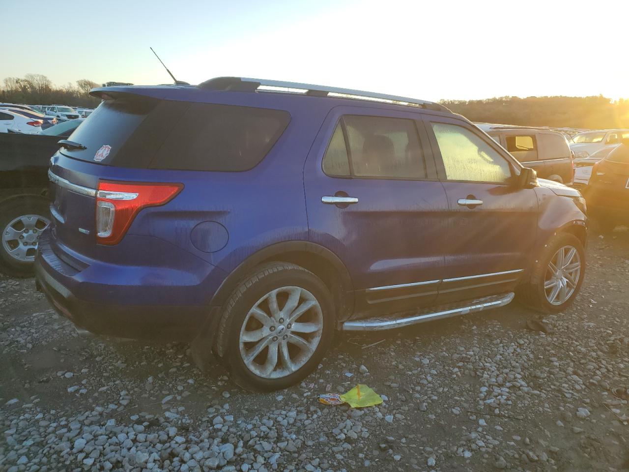 2013 Ford Explorer VIN 1FM5K8D80DGA53689 Copart auction photo, front end damage thumbnail 3