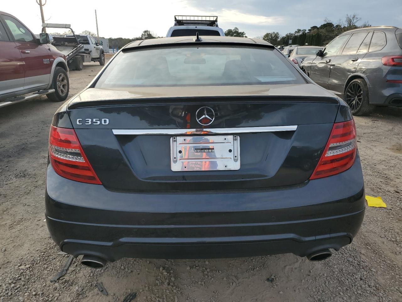 2012 Mercedes-Benz C-klasse VIN WDDGJ5HB1CF800148 Copart auction photo, front end damage thumbnail 6
