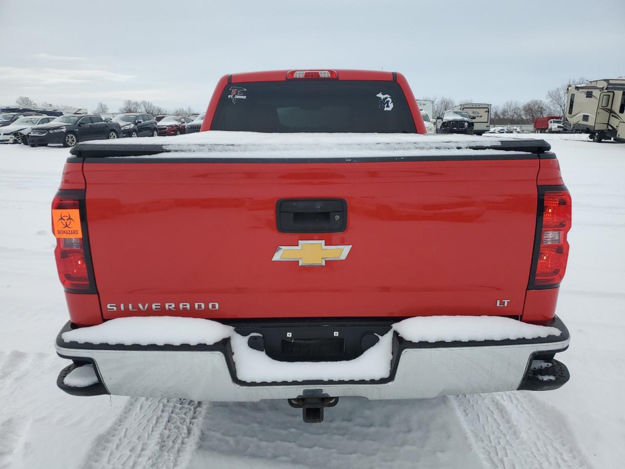 2017 Chevrolet Silverado VIN 1GCVKNEH5HZ135106 Copart auction photo, front end damage thumbnail 6