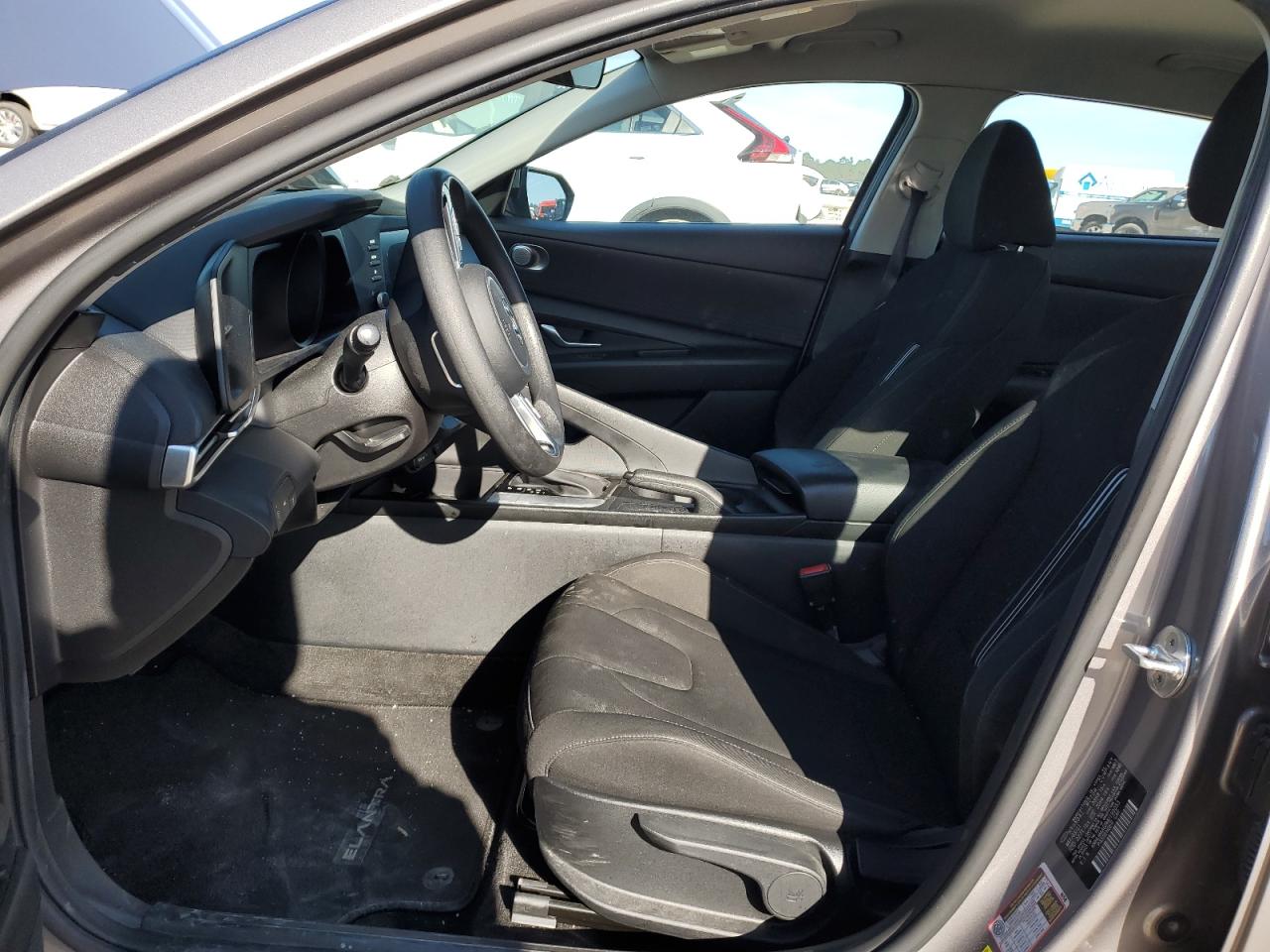 2021 Hyundai Elantra VIN KMHLM4AG8MU195053 Copart auction photo, rear end / side damage thumbnail 7