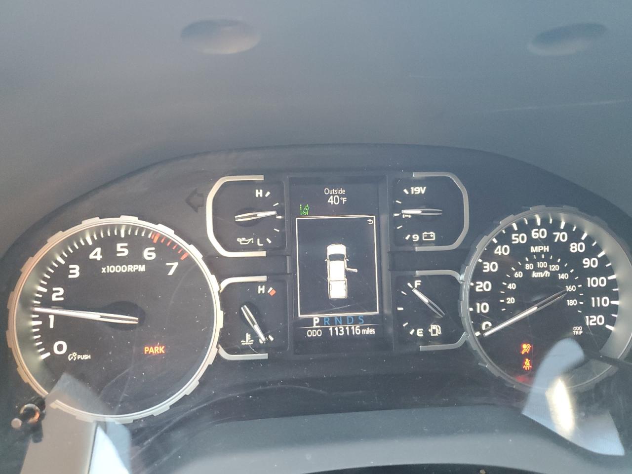 2019 Toyota Tundra VIN 5TFHY5F17KX864501 Copart auction photo, side / undercarriage damage thumbnail 9