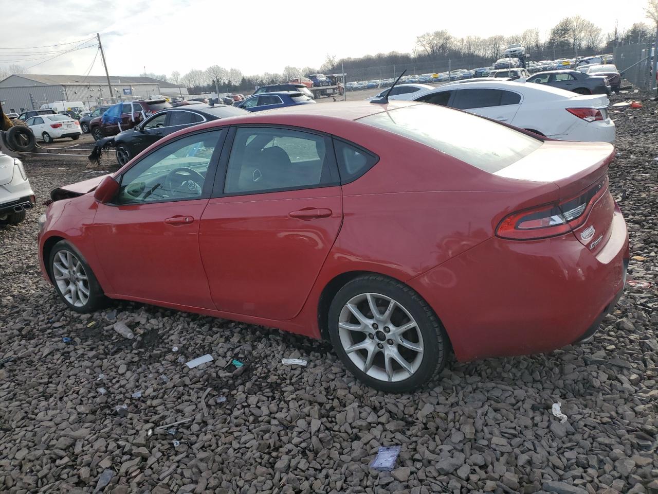 2013 Dodge Dart VIN 1C3CDFBA8DD284734 Copart auction photo, front end / side damage thumbnail 2
