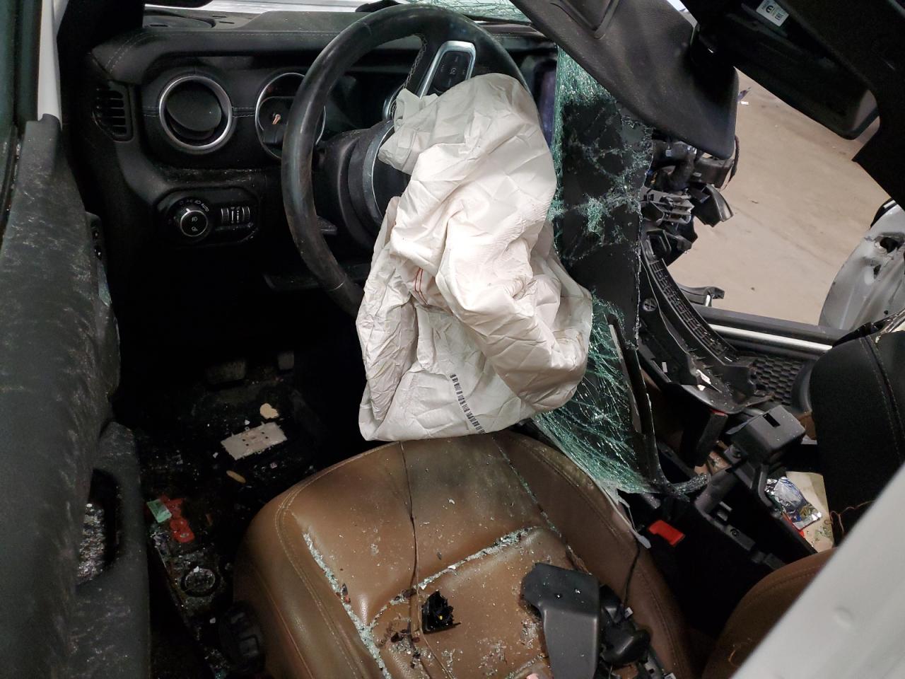 2020 Jeep Gladiator VIN 1C6HJTFG8LL154035 Copart auction photo, rollover damage thumbnail 8