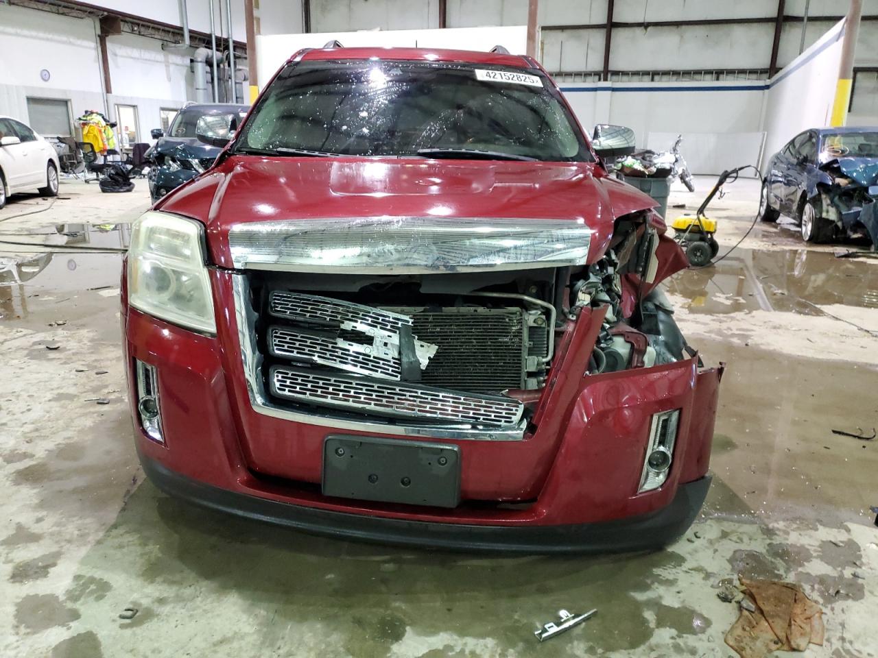 2015 GMC Terrain VIN 2GKFLYE37F6224454 Copart auction photo, front end damage thumbnail 5