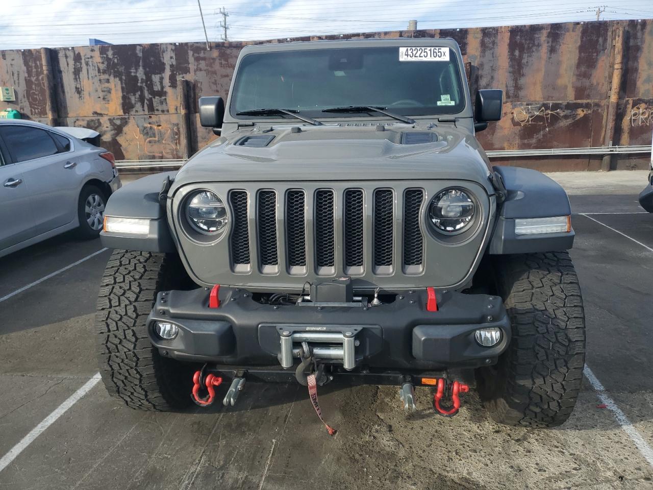 2019 Jeep Wrangler VIN 1C4HJXFG7KW604349 Copart auction photo, vandalism / minor dent/scratches damage thumbnail 5