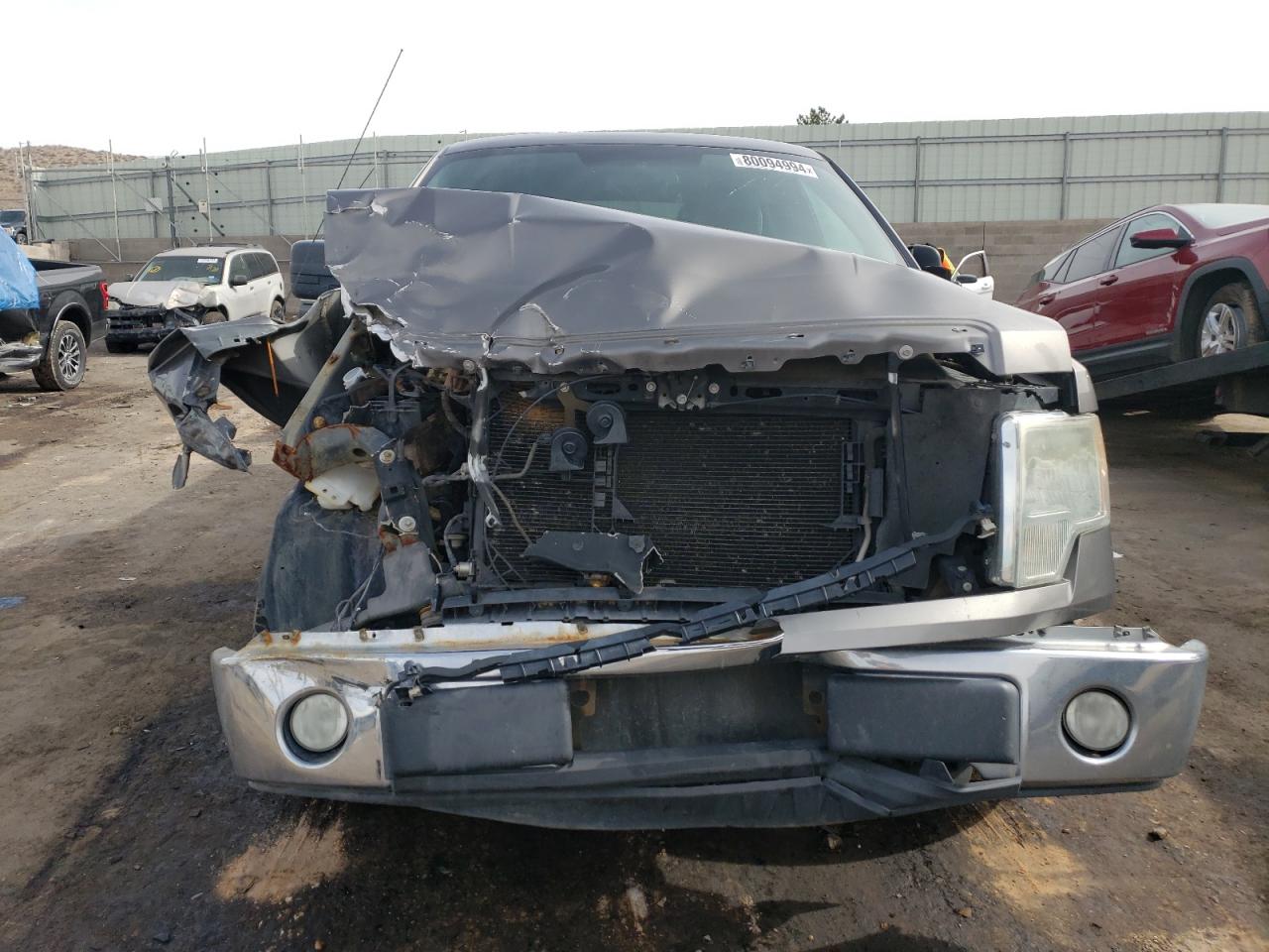 2011 Ford F-150 VIN 1FTFW1CF2BFA27487 Copart auction photo, front end damage thumbnail 5