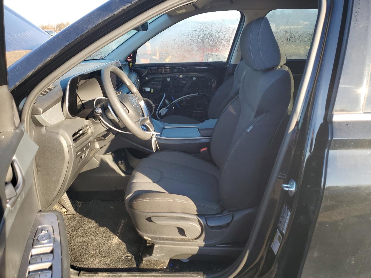 2023 Hyundai Palisade VIN KM8R1DGE3PU538722 Copart auction photo, side damage thumbnail 7