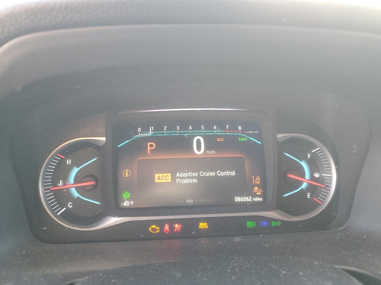 2019 Honda Pilot VIN 5FNYF6H58KB052890 Copart auction photo, front end damage thumbnail 9