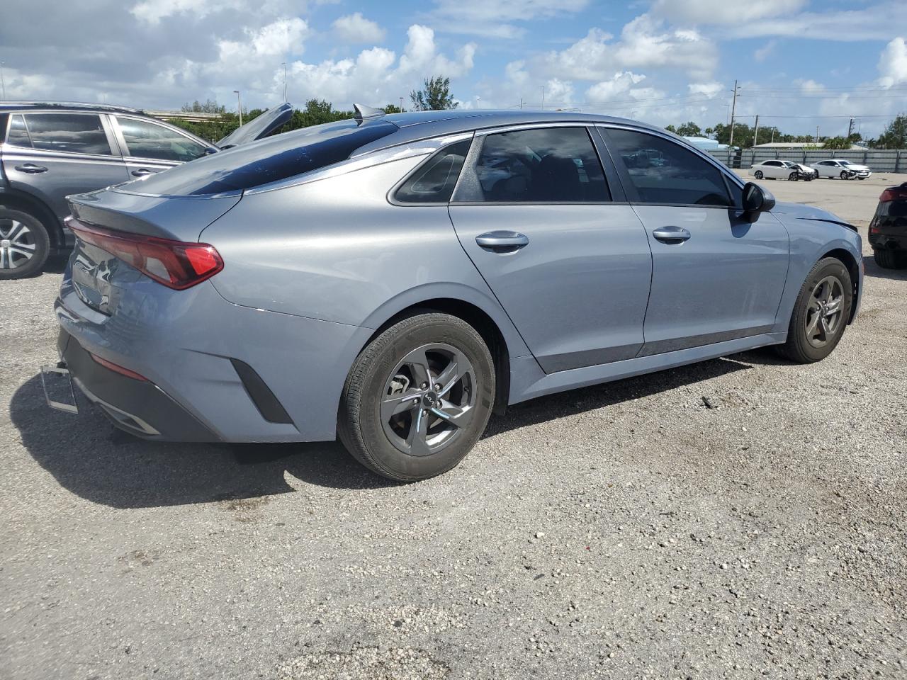 2022 KIA K5 VIN 5XXG24J21NG155064 Copart auction photo, front end damage thumbnail 3