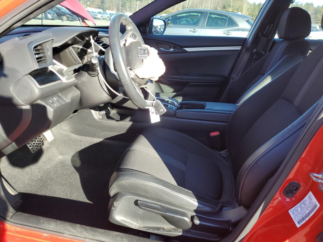 2019 Honda Civic VIN 2HGFC2F86KH512842 Copart auction photo, front end / minor dent/scratches damage thumbnail 7