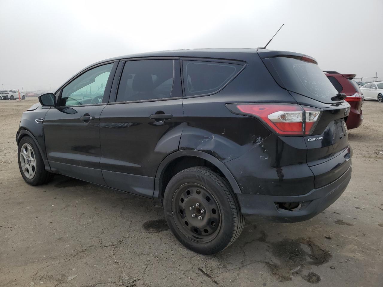 2017 Ford Escape VIN 1FMCU0F73HUB02947 Copart auction photo, vandalism / front end damage thumbnail 2