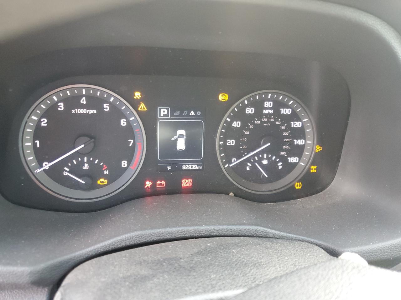 2017 Hyundai Tucson VIN KM8J3CA48HU452759 Copart auction photo, front end / side damage thumbnail 9
