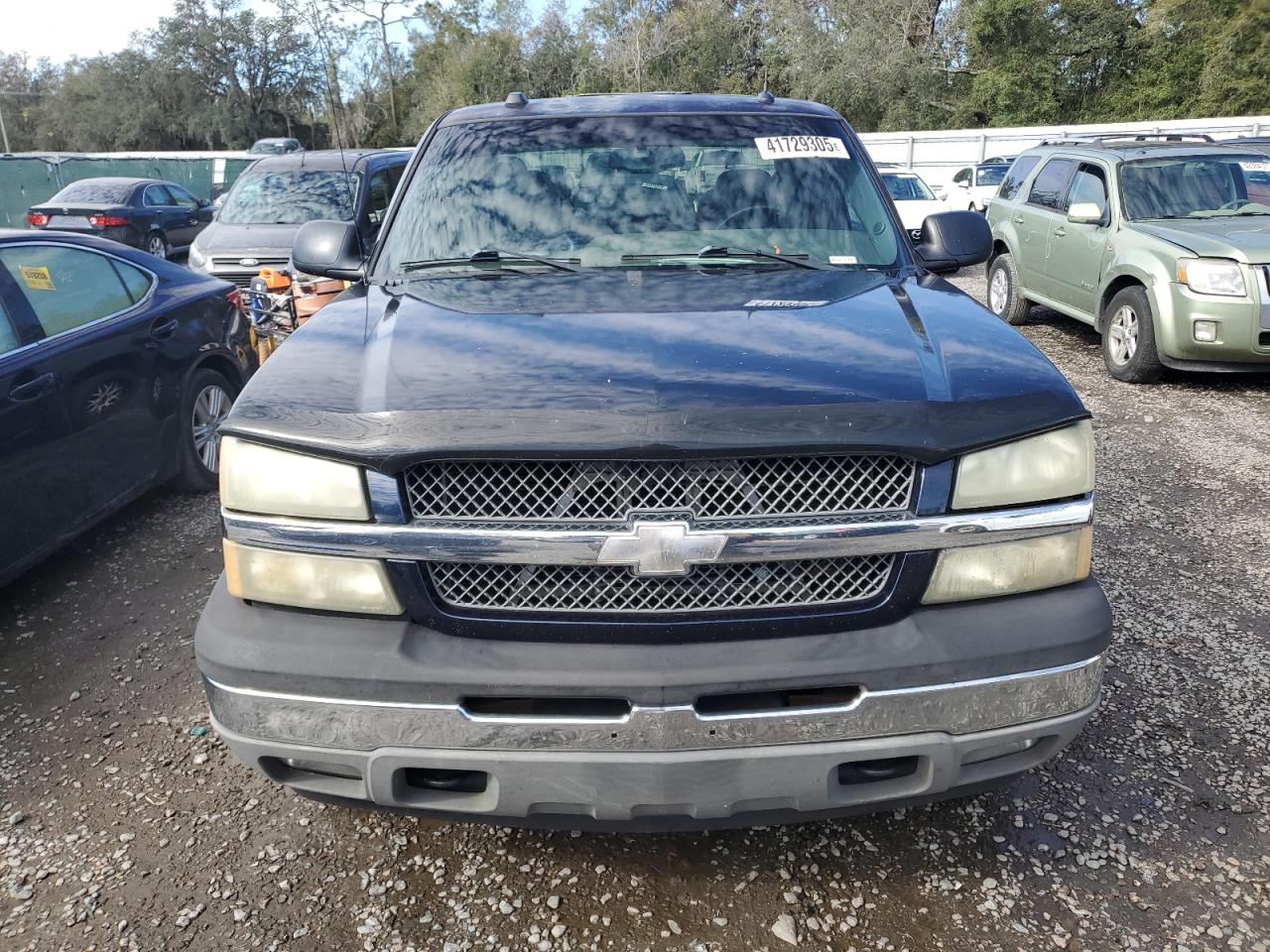 2005 Chevrolet Silverado VIN 1GCEK19T95E221609 Copart auction photo, rear end damage thumbnail 5