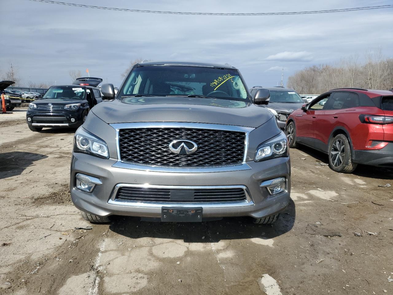 2017 Infiniti QX80 VIN JN8AZ2NE3H9153252 Copart auction photo, normal wear damage thumbnail 5