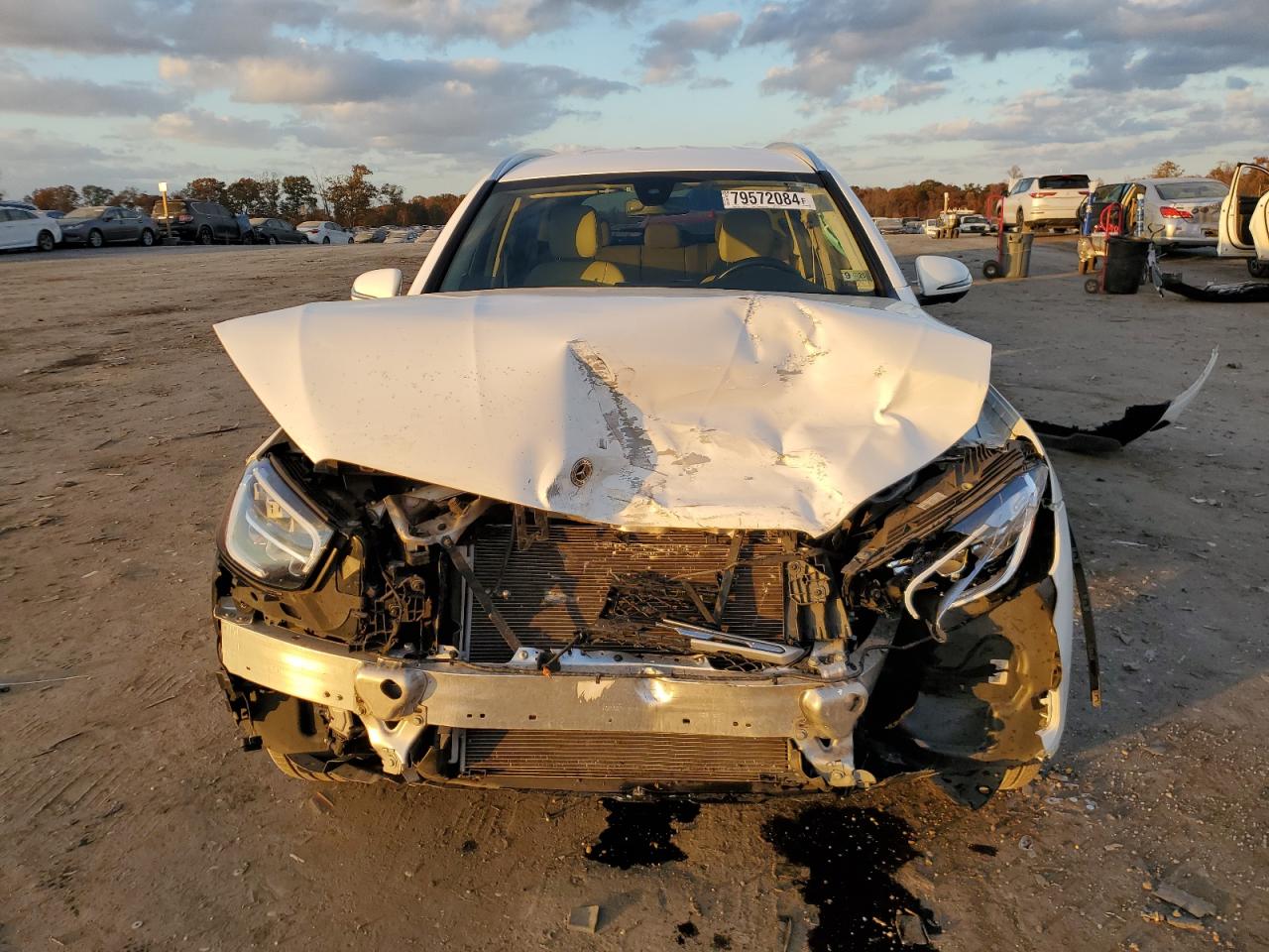 2021 Mercedes-Benz GLC VIN W1N0G8EB0MV315483 Copart auction photo, front end / minor dent/scratches damage thumbnail 5