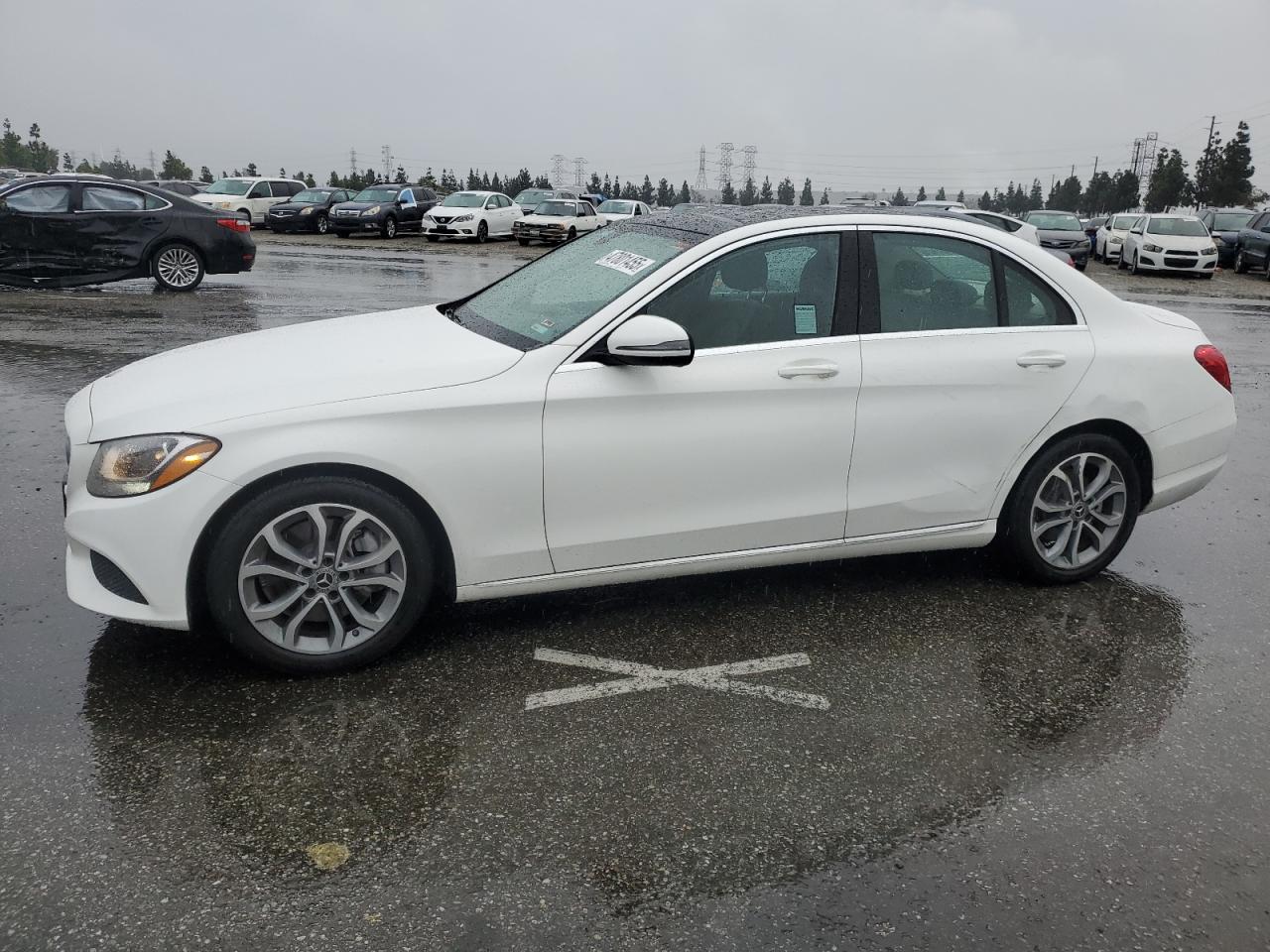 2018 Mercedes-Benz C-klasse VIN WDDWF4JB0JR418786