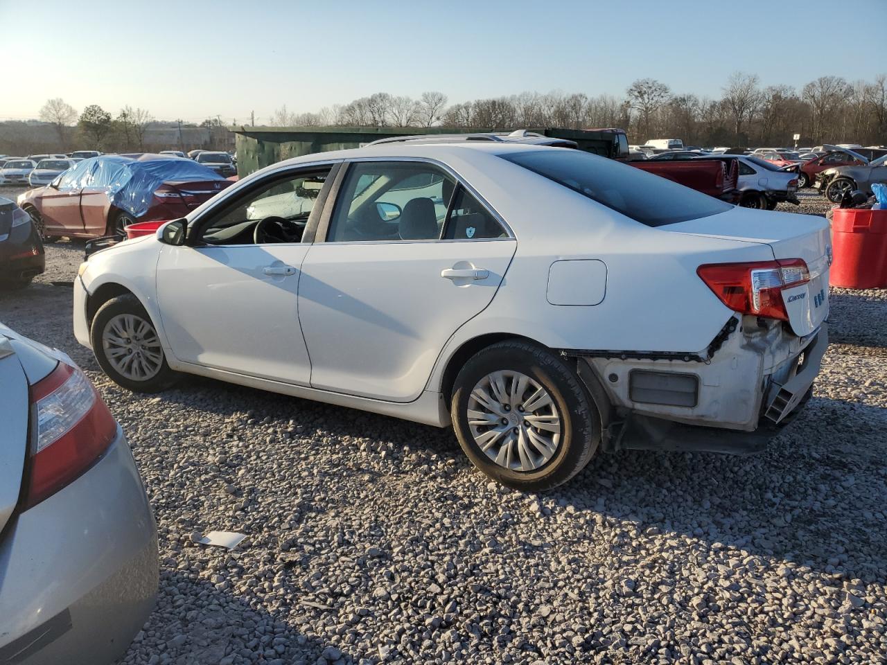 2012 Toyota Camry VIN 4T1BF1FK2CU509716 Copart auction photo, rear end damage thumbnail 2