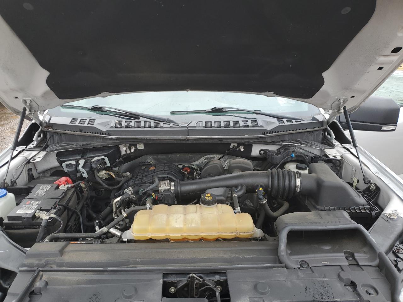 2019 Ford F-150 VIN 1FTEW1EB8KFC61719 Copart auction photo, top/roof damage thumbnail 11